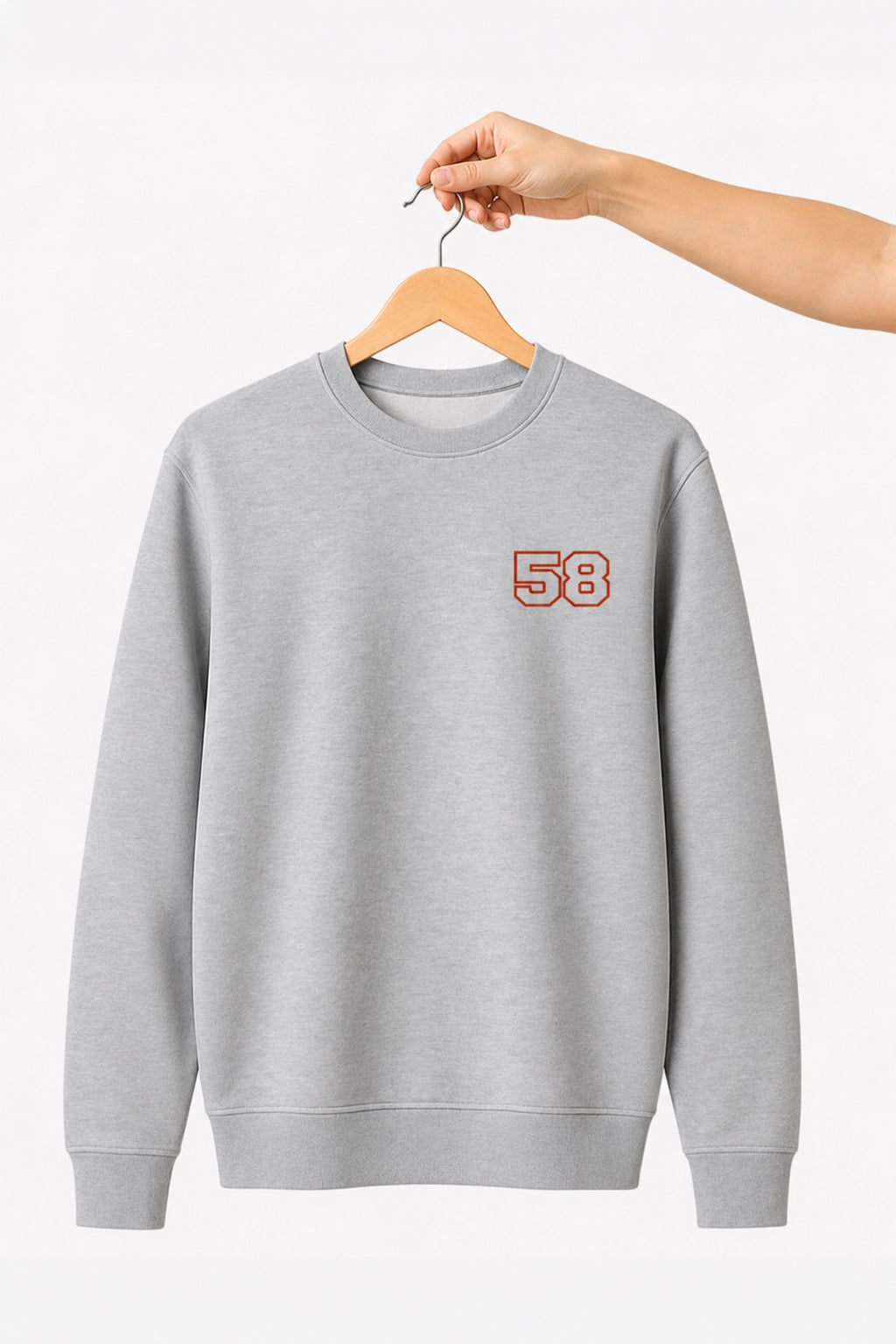 Sweatshirt à col rond Tigre