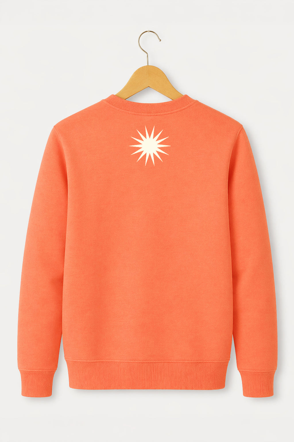 Sweatshirt à col rond FEQ Corail