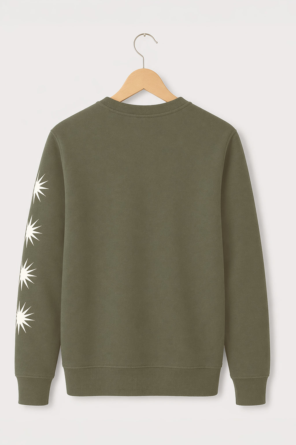 Sweatshirt à col rond FEQ Olive