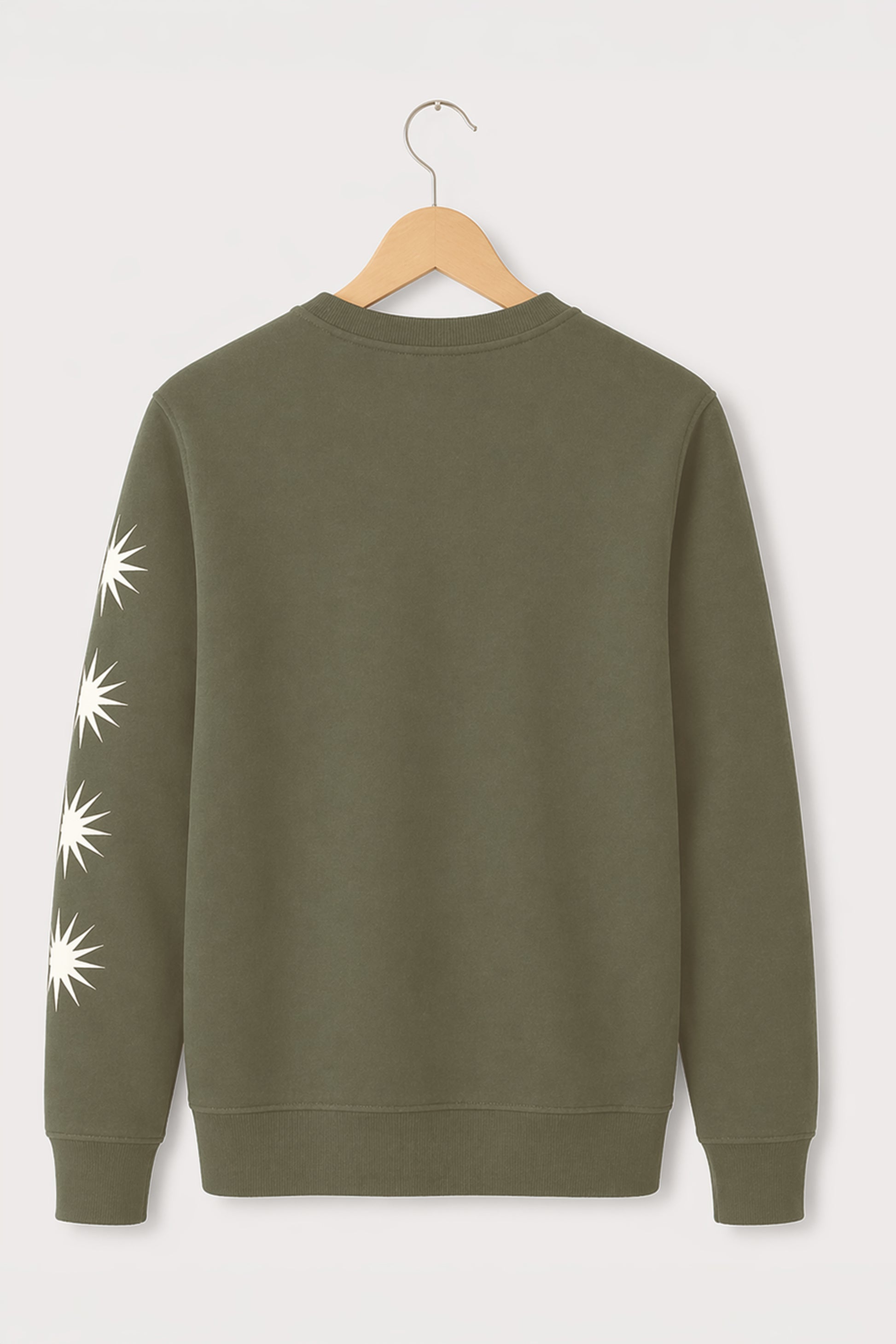 Sweatshirt à col rond FEQ Olive