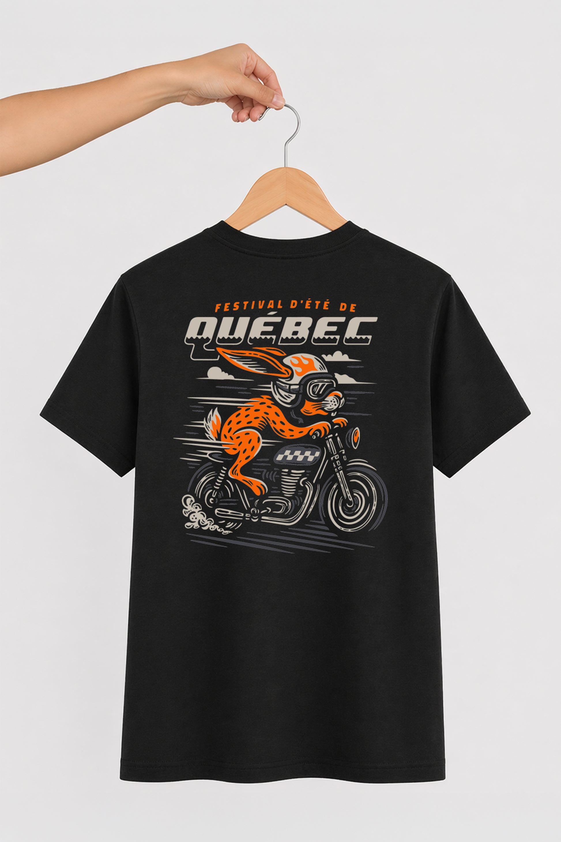 T-shirt Lièvre Motard