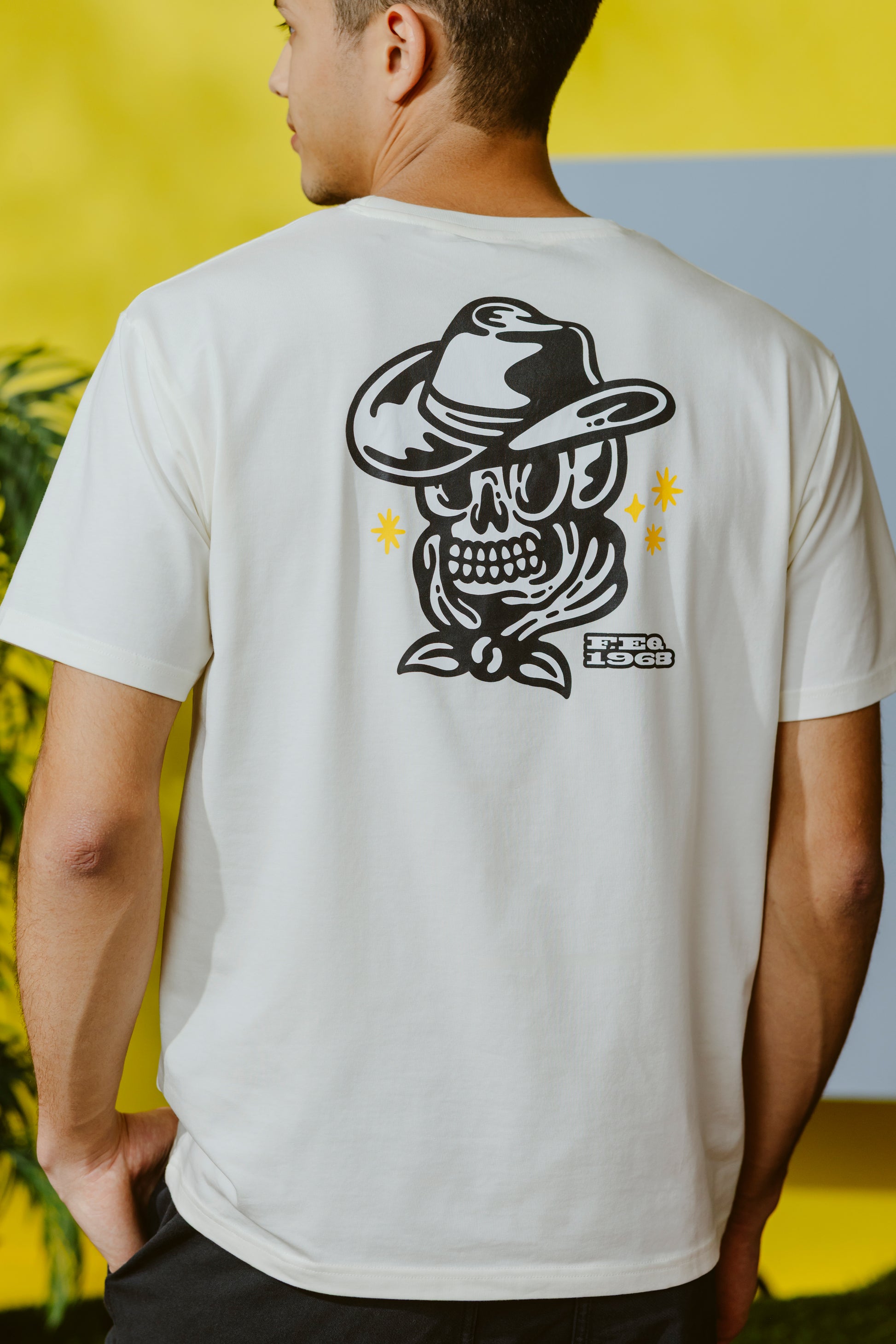T-shirt Crâne Western