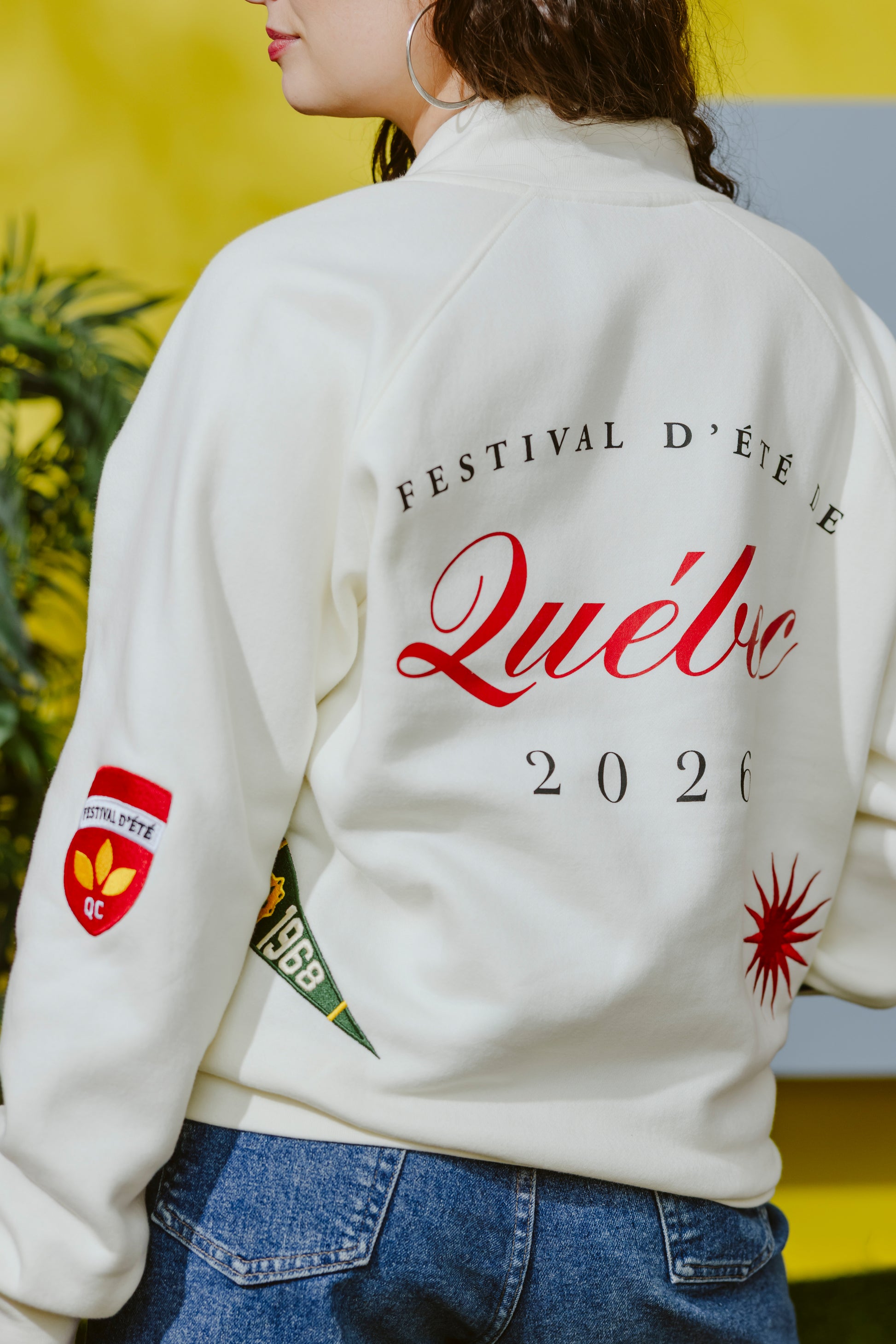 Veste Varsity Écussons